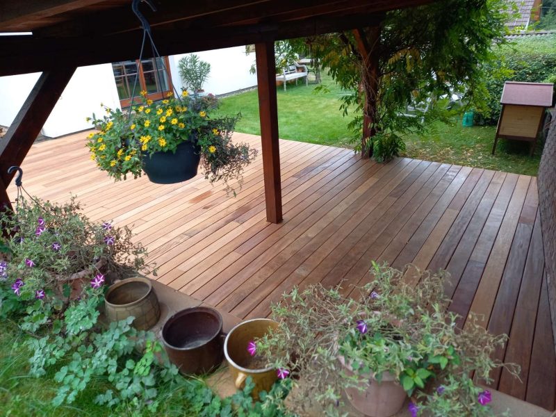 Merbau Hladký na klip